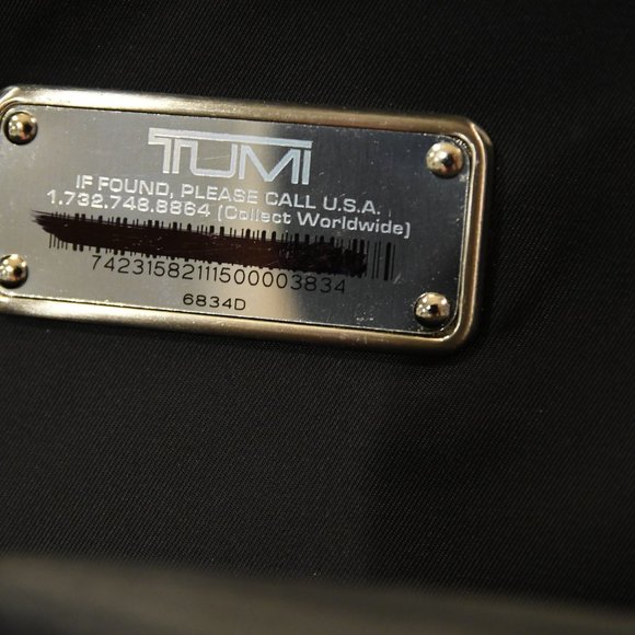 TUMI Sundance Buckhorn Leather Garment Bag -- OOP! - Picture 8 of 8